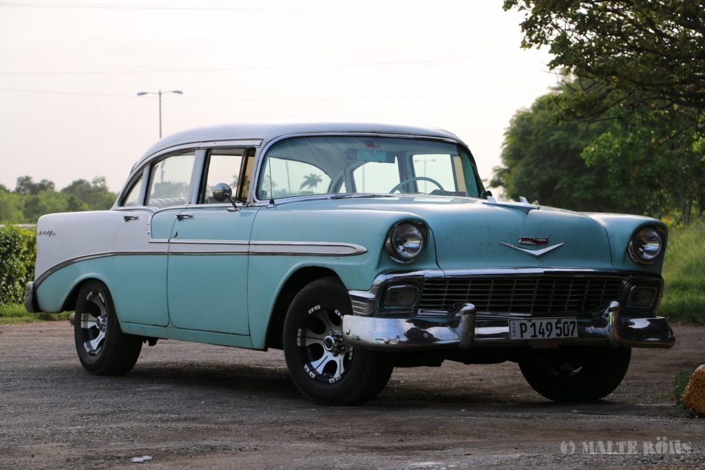 Antique car in Cuba