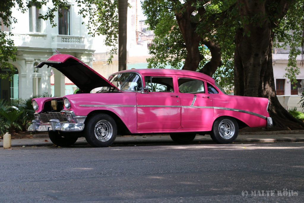 Antique car in Cuba