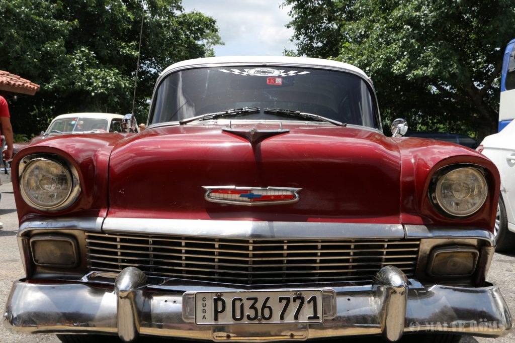 Antique car in Cuba