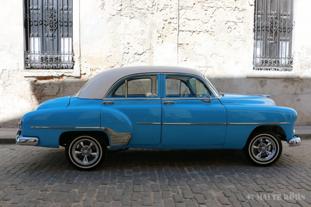 Antique car in Cuba