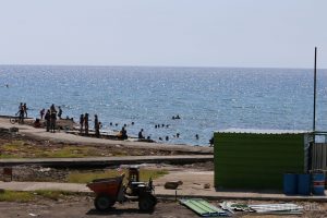 Small beach in La Habana, Cuba