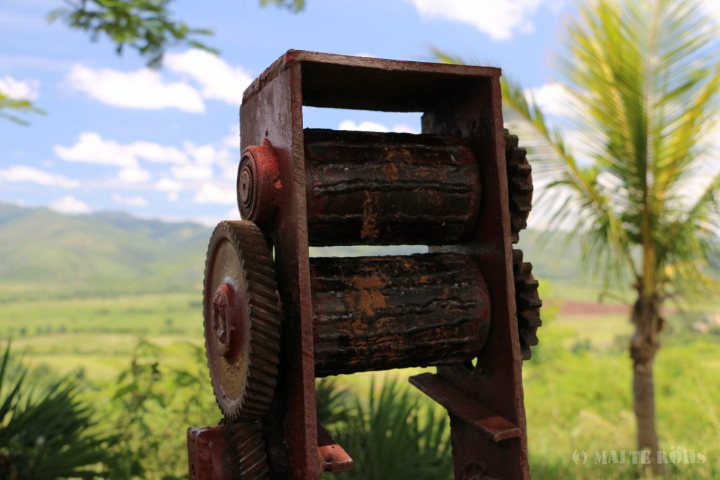 Old sugar mill in Valle de Ingenios, Cuba