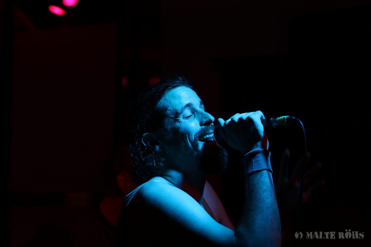 Björn Brodner, lead singer of Major Erd