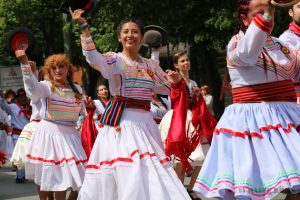 Folklore group during the Carnival der Kulturen, Bielefeld 2019